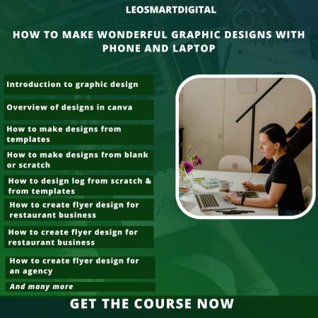 Learn Graphic Design With Your Phone or PC