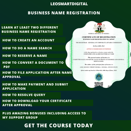 CAC BUSINESS NAME REGISTRATION